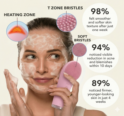 Vivarly™ Electric Silicone Face Cleansing Brush 2.0